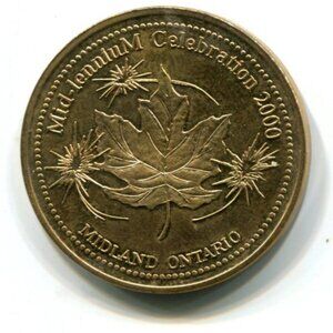 2000 Canada Midland Ontario Commemorative Medal (b384-3)